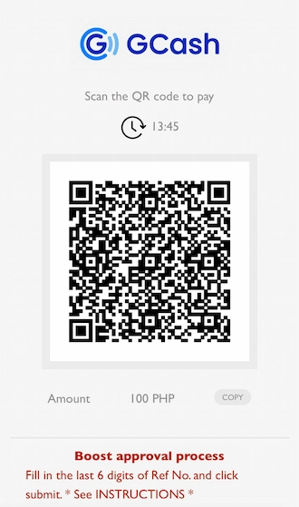 Step 4: Open the GCash app and make a transfer via QR code