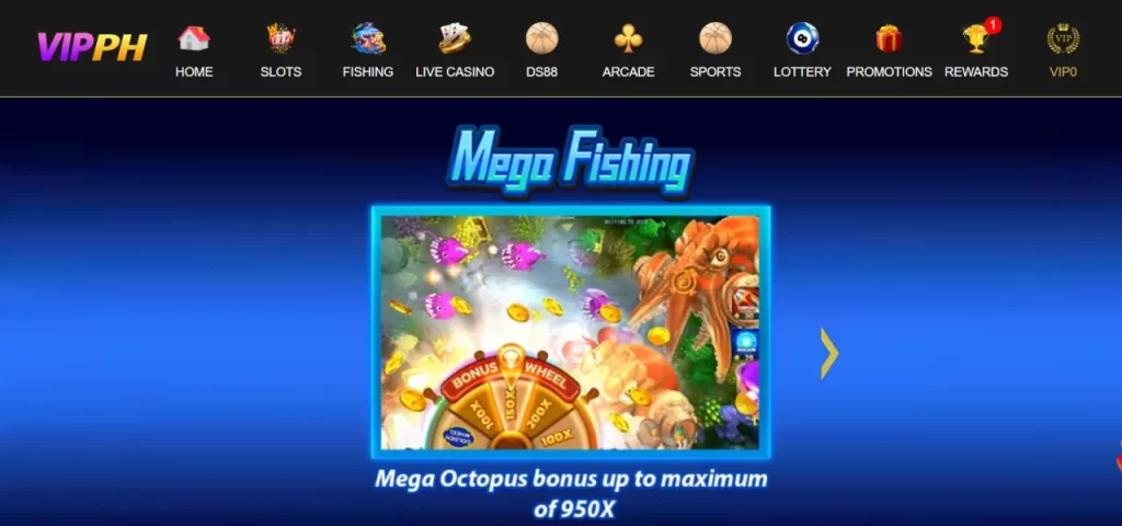 Experience playing Mega Fishing from VIPPH experts